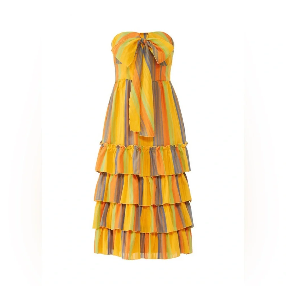 Maison Talulah Strapless Imperial Midi - Picture 3 of 6
